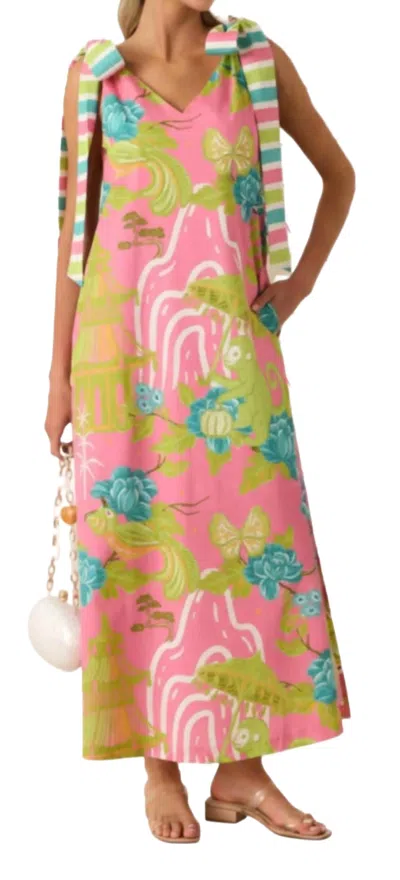 Prosperina Women's Arden Maxi Dress In Pink