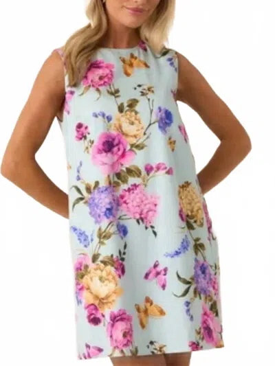 Prosperina Women's Emily Shift Dress In Bloomer Has It In Multi
