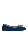 Prosperine Woman Ballet Flats Blue Size 6 Textile Fibers