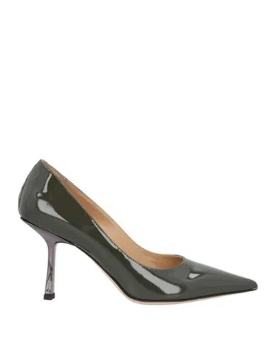 Prosperine Woman Pumps Lead Size 11 Leather