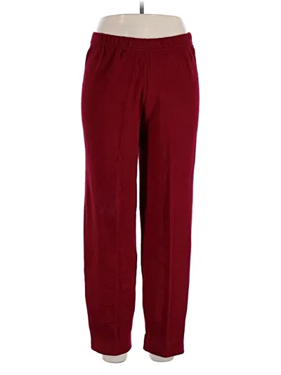 Pre-owned Prosperity Casual Pants In Burgundy