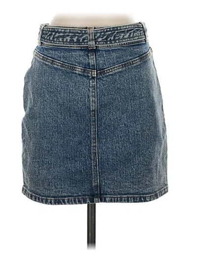 Pre-owned Prosperity Denim Skirt In Blue