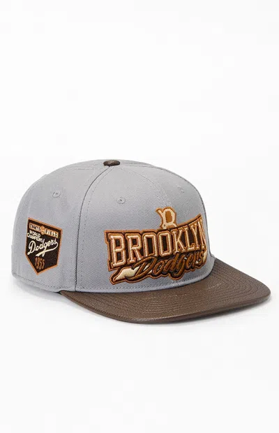 Prostandard Brooklyn Dodgers Dad Hat In Gray