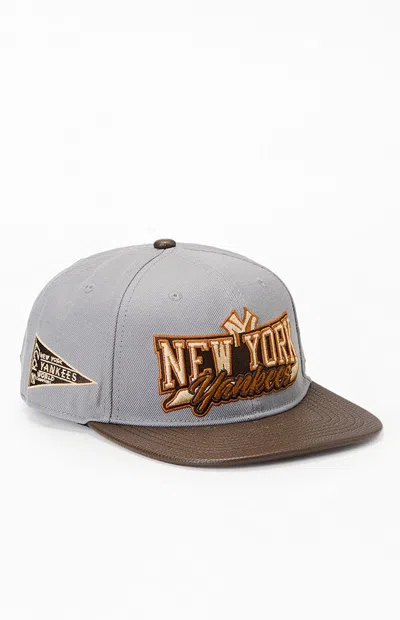 Prostandard Ny Yankees Dad Hat In Gray