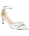 Prota Fiori Margherita Apple Skin Kitten Heels In White