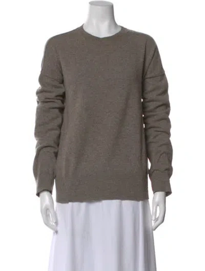 Pre-owned Protagonist Cashmere Crew Neck Sweater In Neutral