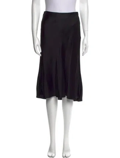 Pre-owned Protagonist Knee-length Skirt In Black
