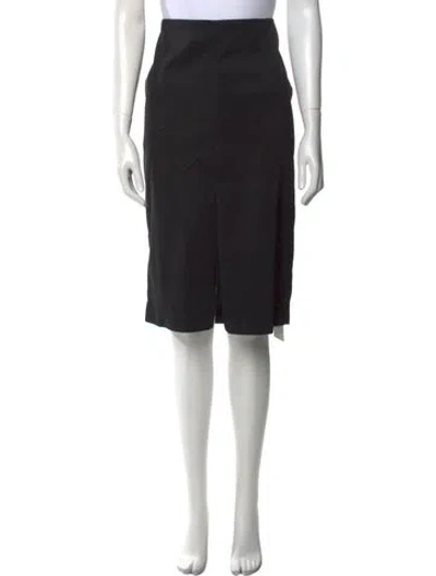Pre-owned Protagonist Knee-length Skirt In Black