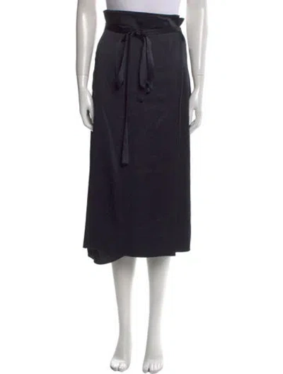 Pre-owned Protagonist Knee-length Skirt In Black