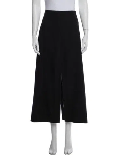 Pre-owned Protagonist Midi Length Skirt In Black