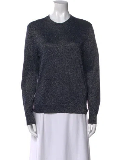 Pre-owned Protagonist Nylon Crew Neck Sweatshirt In Blue