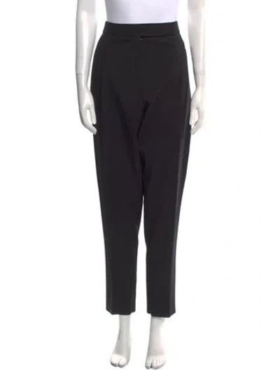 Pre-owned Protagonist Virgin Wool Straight Leg Pants In Blue