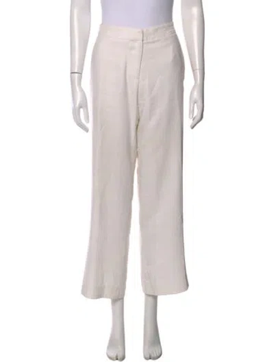 Pre-owned Protagonist Wide Leg Pants In Neutral