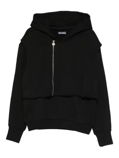 Protémoa Armour Hoodie In Black