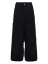 Protémoa Convertible Jeans In Black
