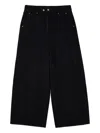 Protémoa Raven Wide-leg Jeans In Black