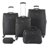 Protocol Court Softside 5-pc. Luggage Set In Black