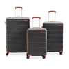 Protocol Delray Hardside 3-pc. Luggage Set In Black