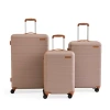 Protocol Delray Hardside 3-pc. Luggage Set In Brown