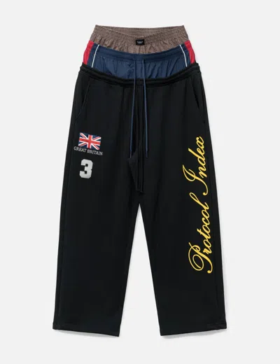 Protocol Index 3 Layered Sweat Pants In Multi