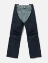 Protocol Index Biker Cargo Denim Pants In Blue