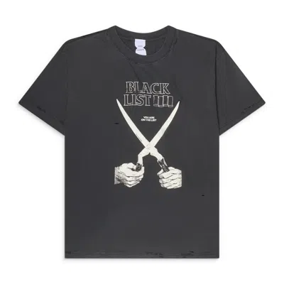 Protocol Index Blacklist Washed T-shirt Black