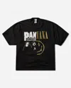 Protocol Index Graphic-print Panelled T-shirt In Black