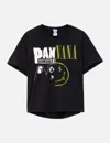 Protocol Index Graphic-print Panelled T-shirt In Black