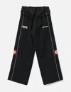 Protocol Index Folded Track Pants In Black