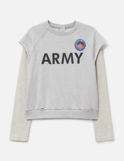 Protocol Index Layered Thermal Jersey In Gray