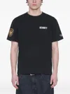Protocol Index Logo-print Patch-detail T-shirt In Black