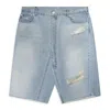 Protocol Index Long Zipper Shorts Blue In Blue