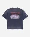 Protocol Index Men S Overdyed Vintage Evangelion Unit-01 T-shirt Navy In Blue