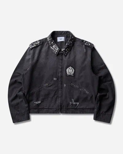 Protocol Index Men S Studded Work Jacket In Animal Print