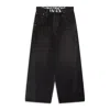 Protocol Index Retro Denim Pants Black In Black