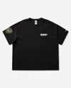 Protocol Index Logo-print Patch-detail T-shirt In Black