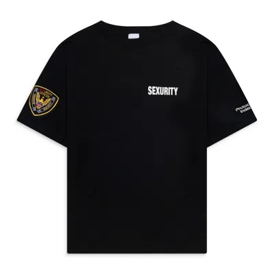 PROTOCOL INDEX PROTOCOL INDEX SEXURITY WASHED T SHIRTS BLACK