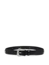 Protocol Index Studded Leather Belt In Black