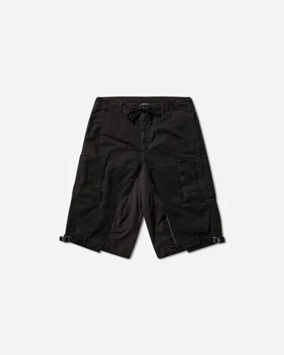 Protocol Index Upside-down Cargo Shorts In Black