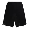 Protocol Index Upside Cargo Shorts Black In Black