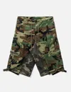 Protocol Index Upside Down Cargo Shorts In Camo/迷彩/카모/カモ