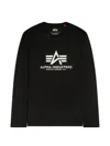 Prototypes 2-d Upcycled Long-sleeve T-shirt In Black