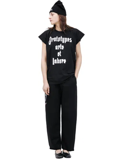 Prototypes Arte Et Labore T-shirt In Black