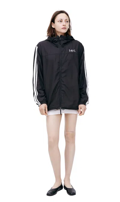 Prototypes Back Cutout Jacket In Black