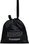 Prototypes Black Drawstring Pouch
