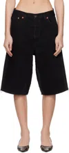 Prototypes Black New Denim Shorts