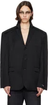 Prototypes Black Outline Tailored Blazer