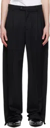 Prototypes Black Outline Tailored Trousers In Tailoring Black