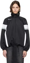 Prototypes Black Toggle Zip-up Jacket