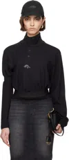 Prototypes Black Twisted L.s. Polo